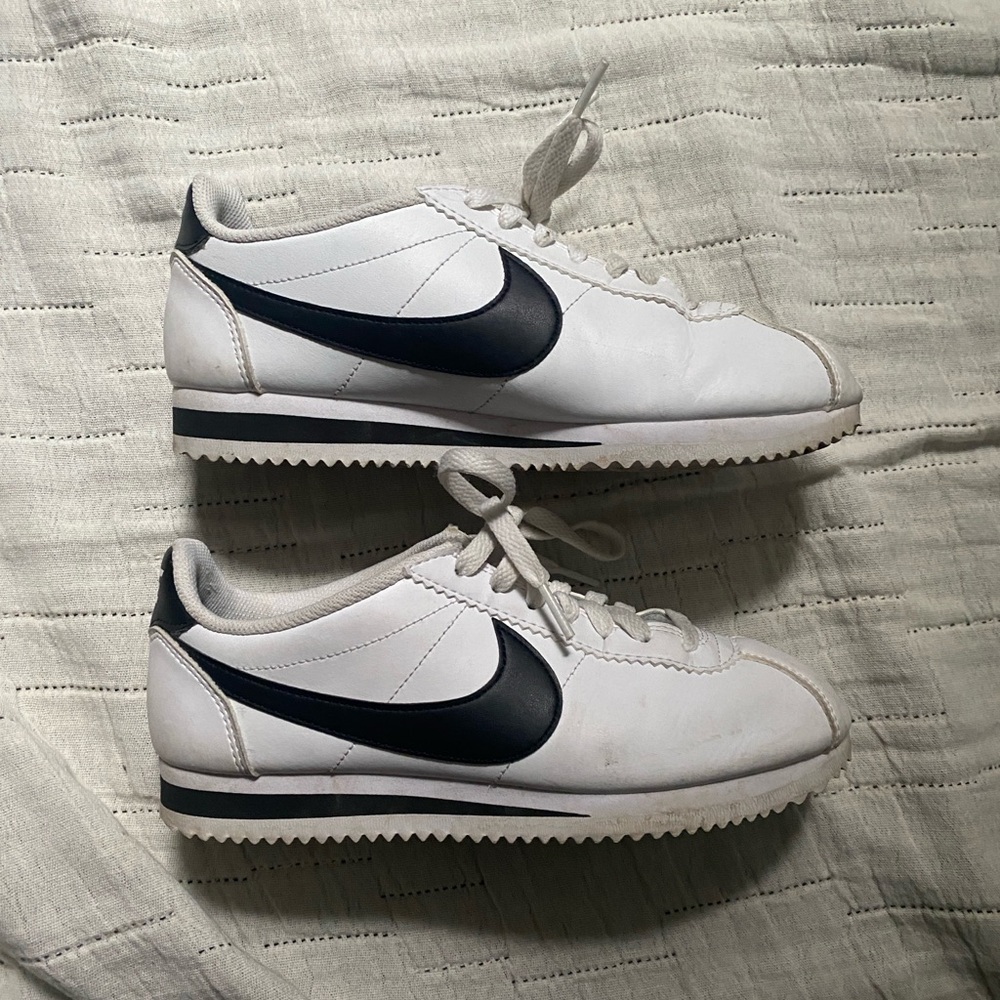 Women’s Nike Cortez Black and White